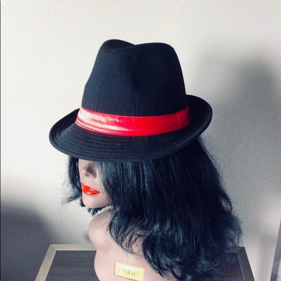 Black Fedora (w) Red Band - Picture 6 of 8